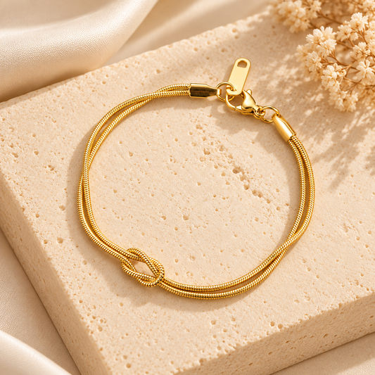 Bracelet Noeud Éternel